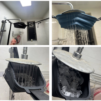 מתקן מקלחת קרח נייד