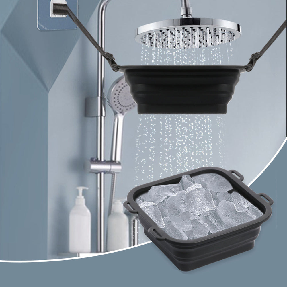 מתקן מקלחת קרח נייד