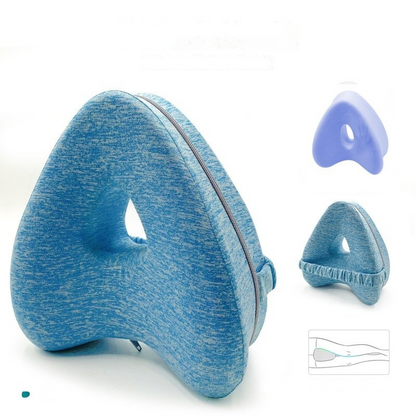 כרית לרגליים עם רצועת קיבוע + מסיכת שינה מתנה!